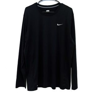 Men’s Nike Long Sleeve Shirt Size XL Black Training Top